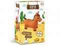 Felfújható ugráló lovacska barna színben - Mondo Toys